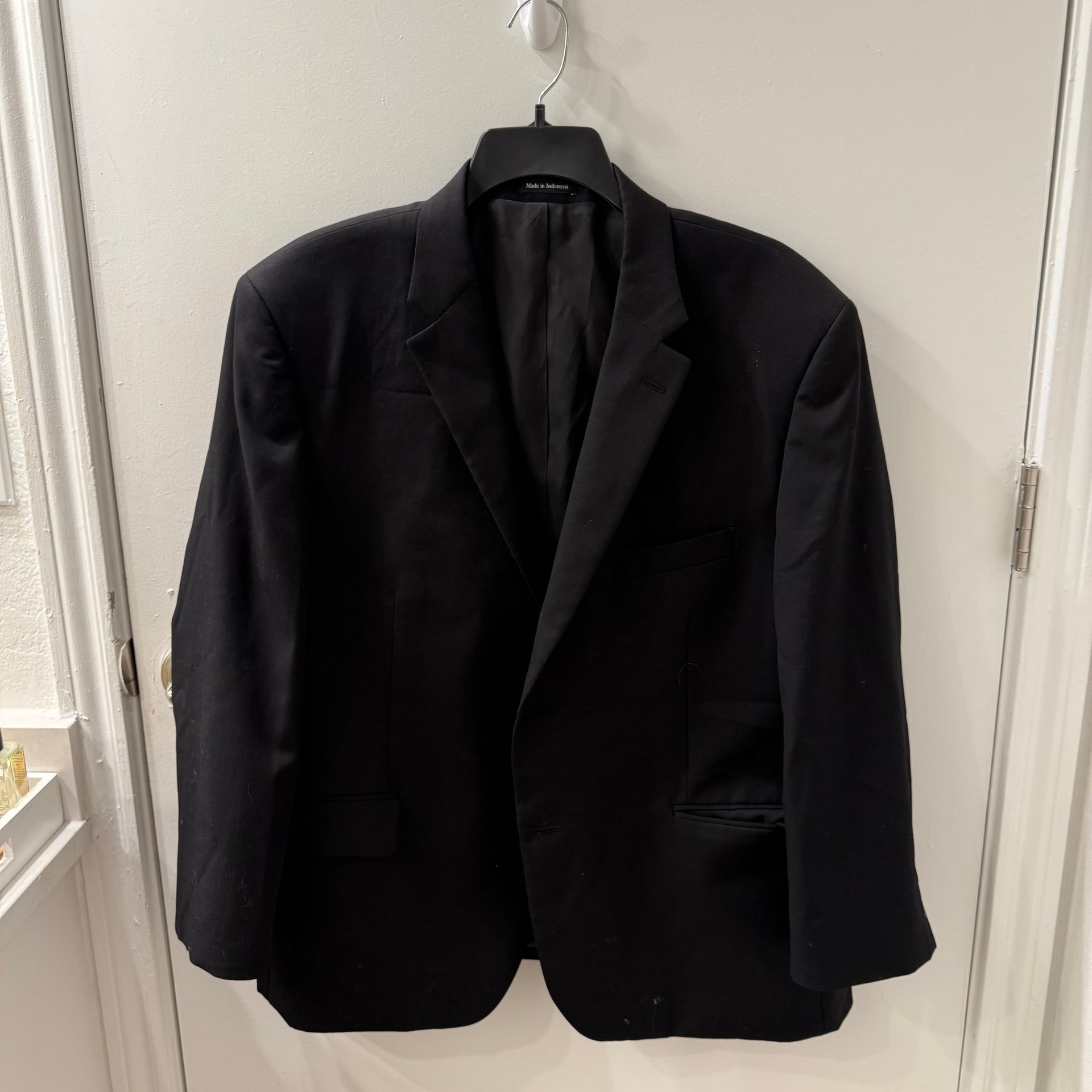 Pronto Uomo Platinum Black 2Button Blazer